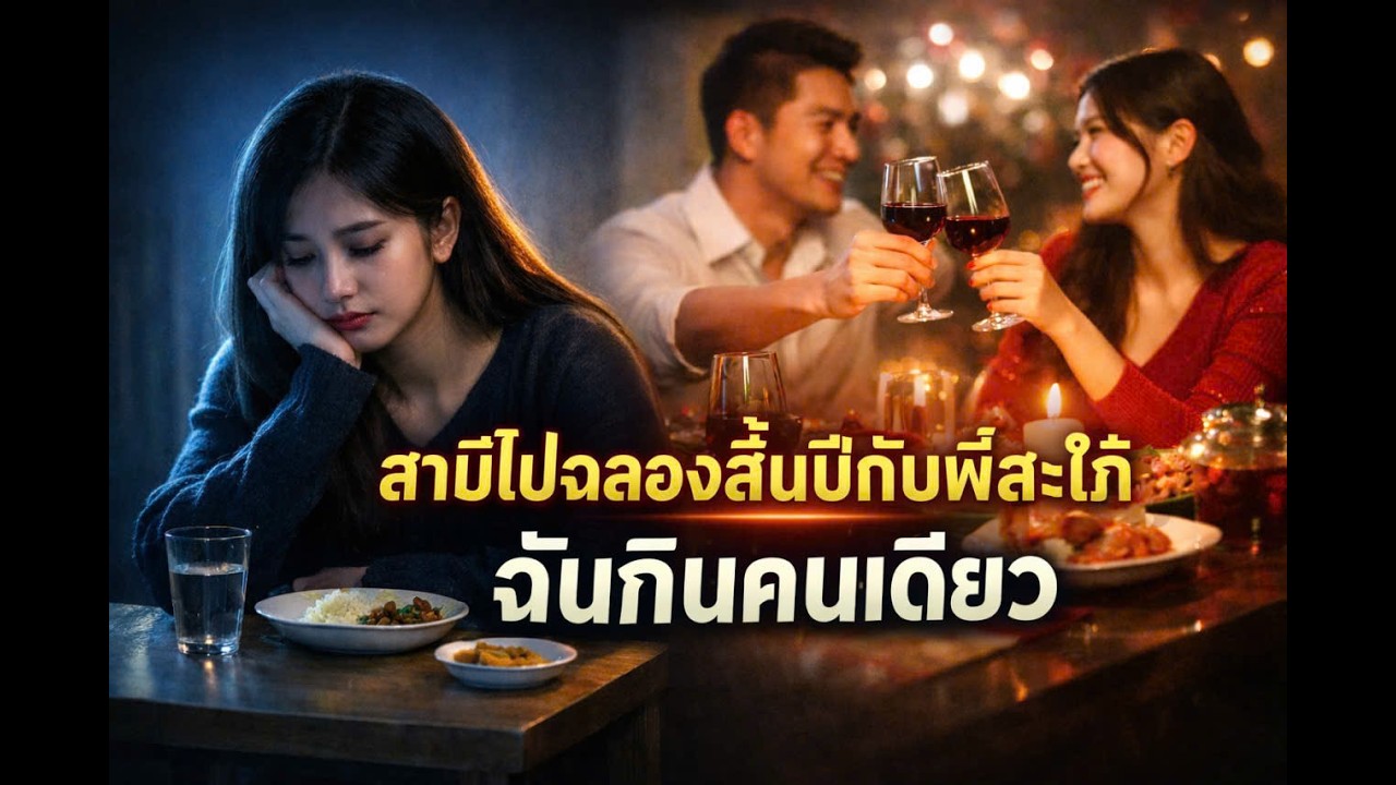 (FULL - AUDIO)สามีไปฉลองปีใหม่กับพี่สะใภ้ม่าย ฉันต้องกินข้าวปีใหม่คนเดียว