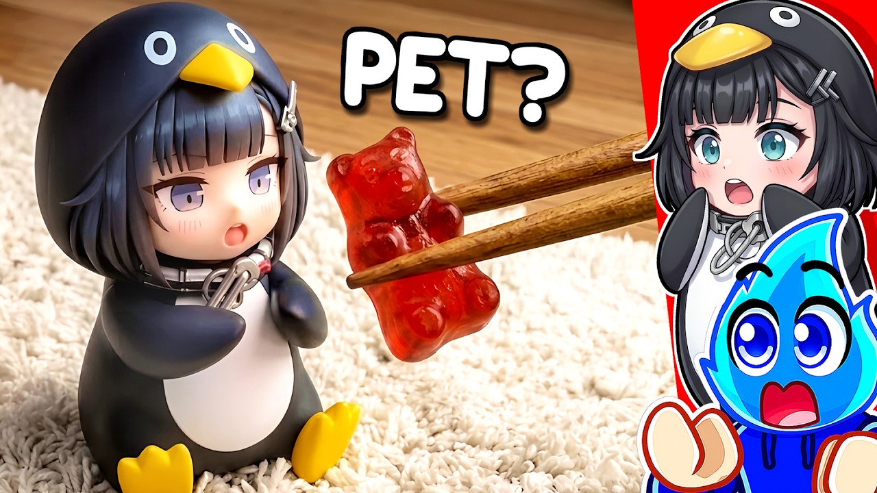 We Got a Pet GUGUGAGA PENGUIN in Real Life!