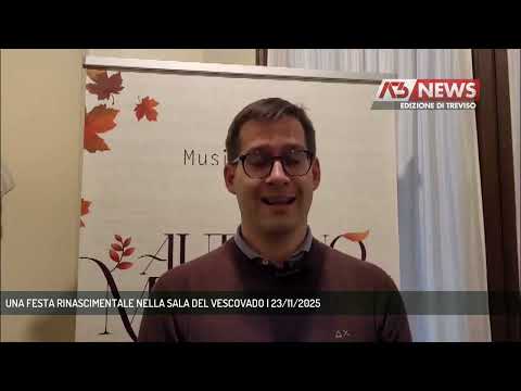 UNA FESTA RINASCIMENTALE NELLA SALA DEL VESCOVADO | 23/11/2025