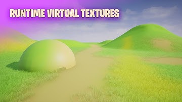 Landscape color blending with Runtime Virtual Textures