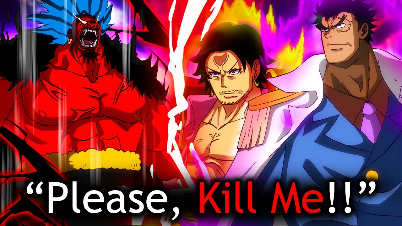 HE ONE SHOT THE YONKO!! Rocks vs Roger & Garp | One Piece Chapter 1164 ...