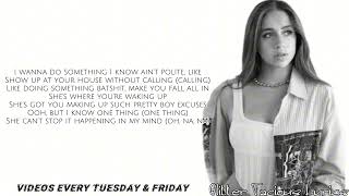 Tate McRae- Hurt My Feelings lyrics\\\\ Glitter Tacious Lyrics