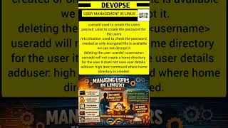 user management in Linux #usermanagement