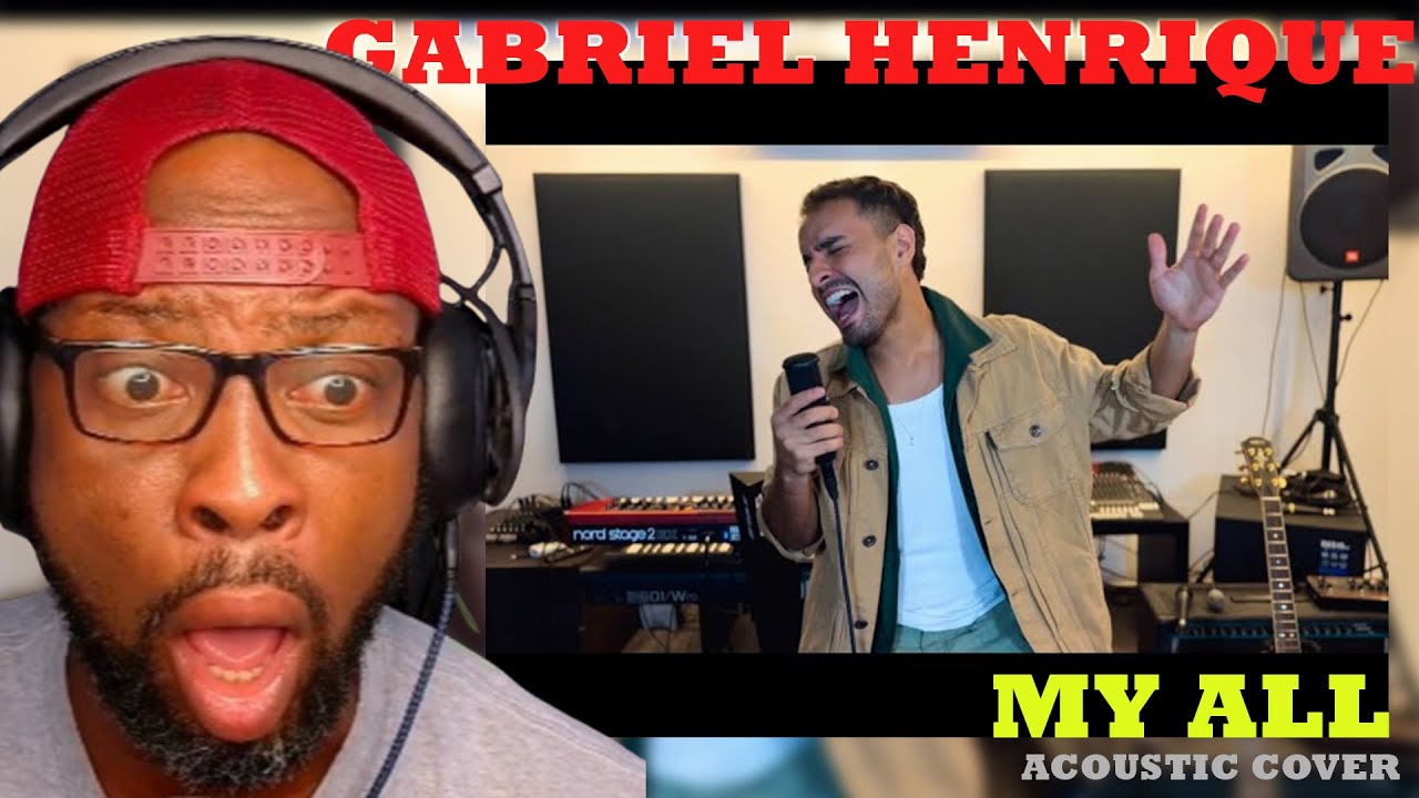 🔥 I WASN’T READY FOR THIS! 😱 GABRIEL HENRIQUE – “MY ALL” (ACOUSTIC COVER) | FIRST REACTION 💯🎤
