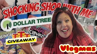 Dollar Tree Shop With me Shocked Me Holiday 2023 VLOGMAS & WINNER 🏆