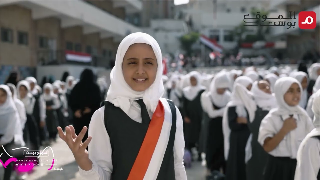 أغنية ثورة شعب  بصوت طالبات المدارس في تعز #اليمن