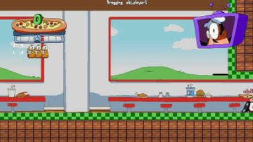 Pizza Tower network Peppino running fast