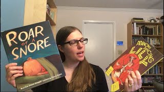 Book Review: Roar of a Snore + Prancing Dancing Lily
