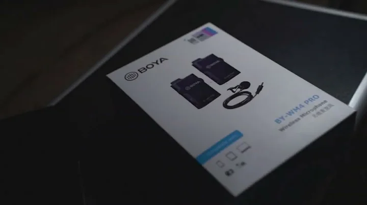 UNBOXING: BOYA BY-WM4 PRO Wireless microphone with audio test