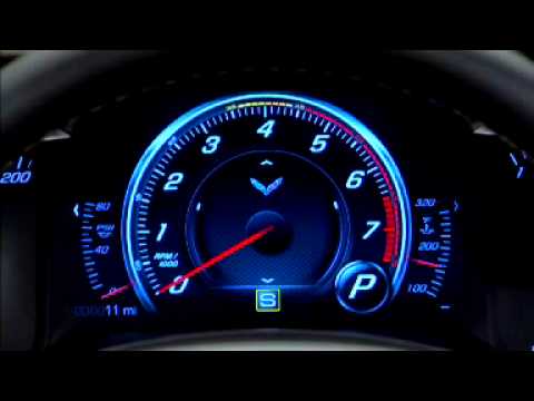 2014 Chevrolet Corvette C7 Stingray - How To: Driver Information Center