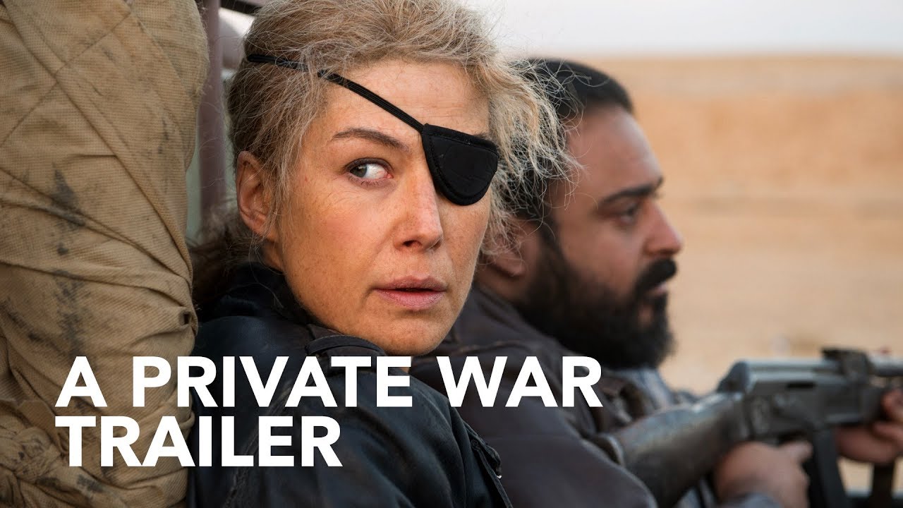 A PRIVATE WAR trailer