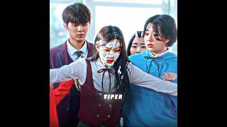 Joo Kyung KICKS Seo Jun! 🤯🔥 | True Beauty (TIKI TIKI slowed) #Shorts #TrueBeauty