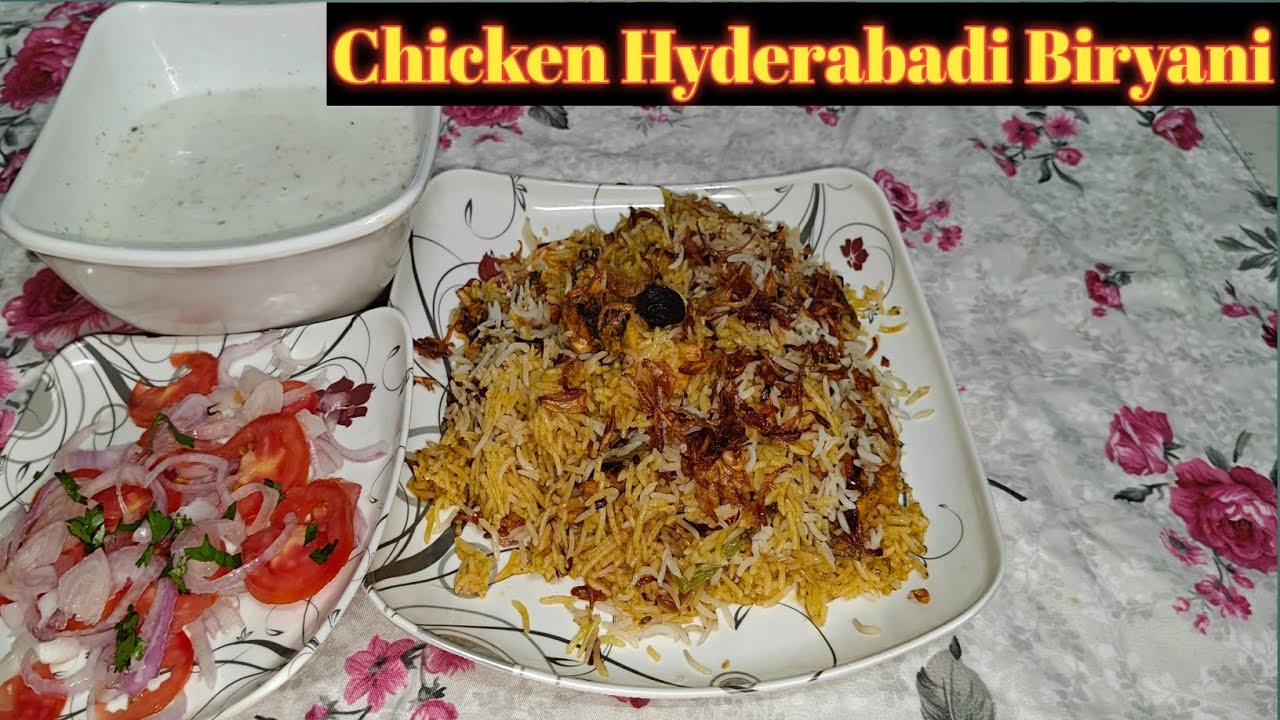 Hyderabadi Chicken Biryani Recipe 💝| How To Cook Chicken Biryani | Masala Biryani | Easy Biryani 