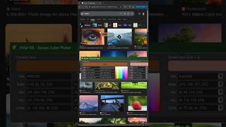 Real-time Screen Color Picker | 3Vial OS #graphicdesign #pythonprogramming #coding #graphics