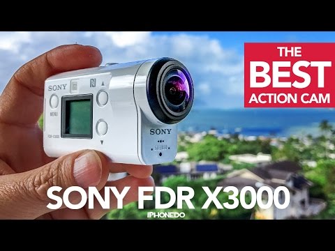The Best Action Camera — Sony FDR X3000 In-Depth Review [4K] - YouTube