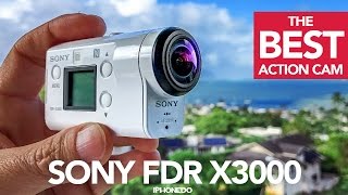 The Best Action Camera - Sony FDR X3000 In-Depth Review [4K]