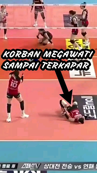 MEGAWATI SMASH DADA LAWAN SAMPAI TERKAPAR #megawatihangestri #megawatiterbaru