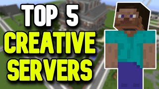 TOP 5 BEST Creative Minecraft Servers in 2023
