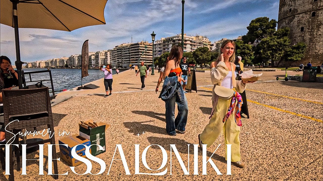 🌊 THESSALONIKI: Greece’s Hidden Gem! (Walking Film) | Plus BONUS Nea Fokea & Kassandria
