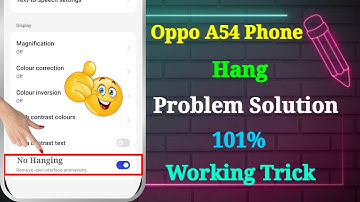 Oppo A54 Hang Problem | Oppo A54 Hanging Problem Solution | Oppo A54 Hang Kar Raha Hai