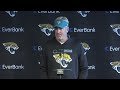 Pederson: "They Want to Put Their Best Foot Forward." | Press Conference | Jacksonville Jaguars