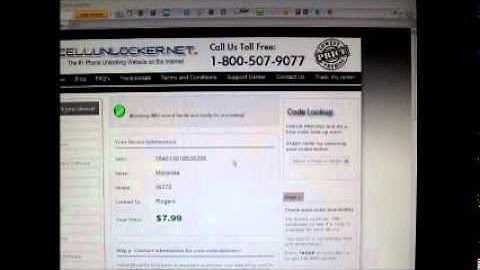 How to Unlock Motorola w370 from Rogers - www.cellunlocker.net