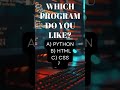🧠 Which Programming Language Is This? 🤯 | Coding Quiz #Shorts
