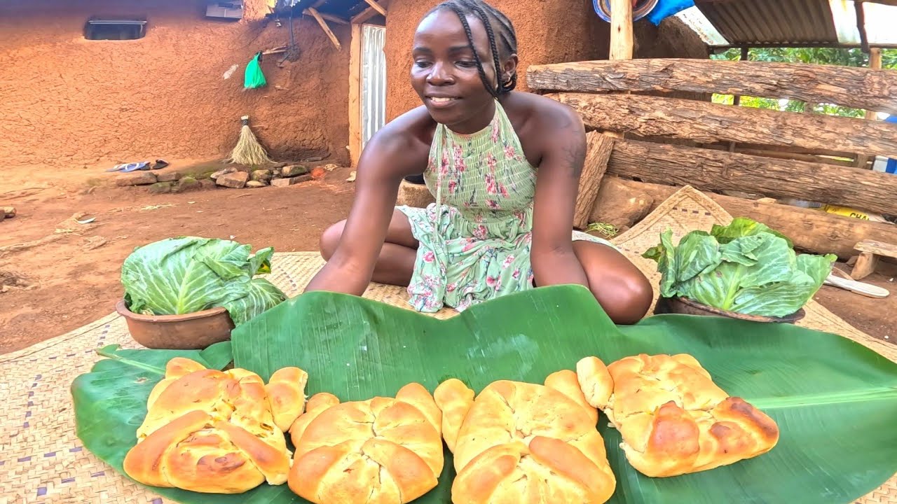 Homemade Chicken Pot Pie |Village Style African Village Cooking