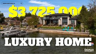 103 FT of Lake Couchiching Waterfront | Luxury Custom Home in Simcoe County