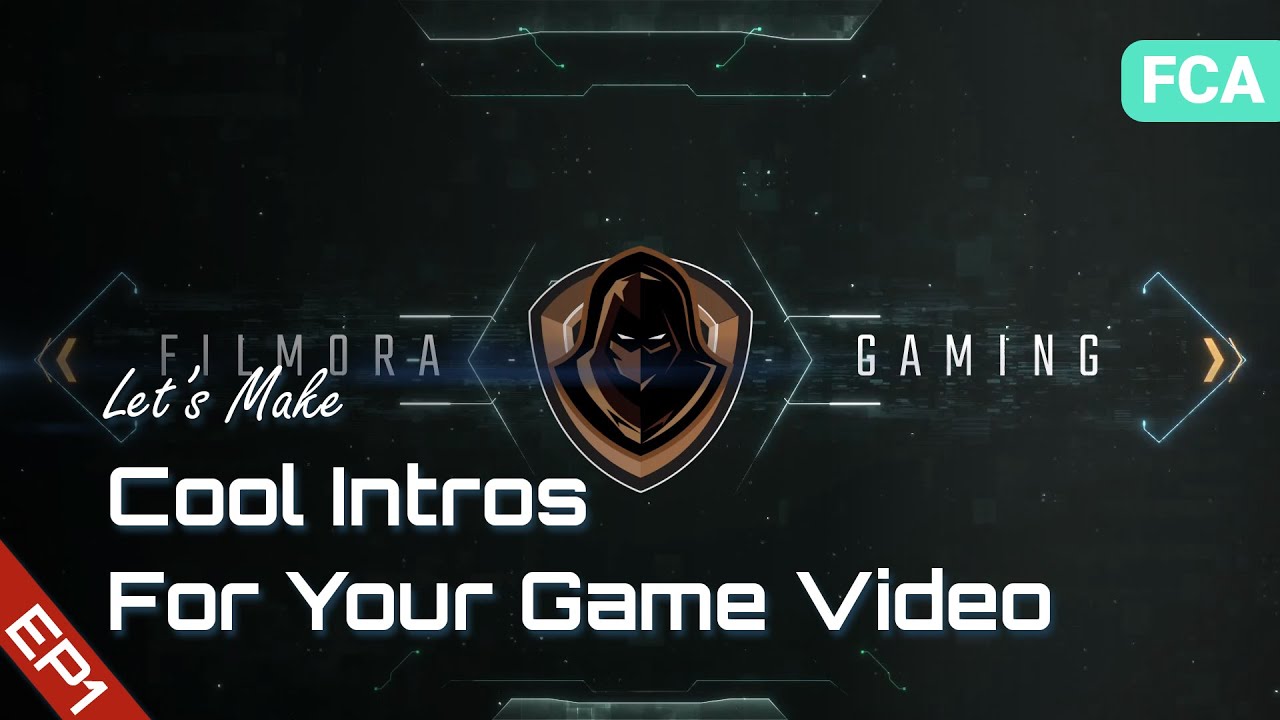 How to Create Intros for Your Game Channel | Filmora Creator Academy