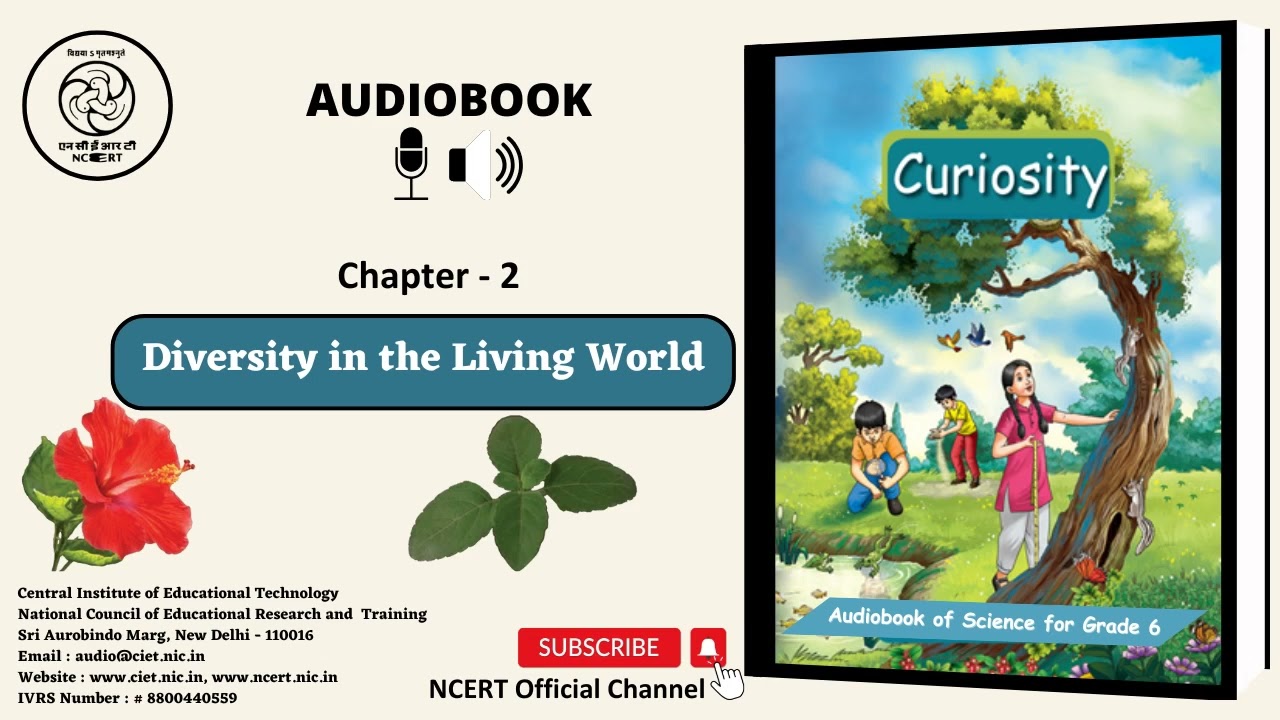 NCERT Textbooks CL 6 Sci | Chapter 2 Diversity in the Livin