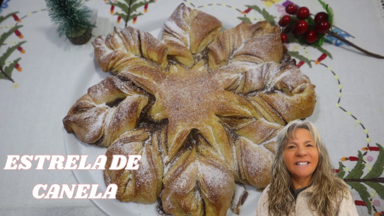 ESTRELA DE CANELA/RECEITA NATALÍCIA/ESPECIAL NATAL 2025