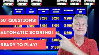 Fourth of July Jeopardy Game You Can Download and Play Today!