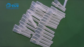 Fully automatic demoulding silicone straw production by LSR injection machine