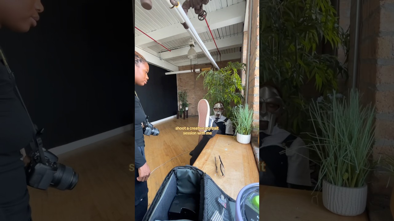 photograph a CREATIVE portrait session with me 