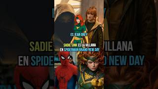 #Sadie Sink es Jean Grey en Spiderman Brand new day #spiderman #marvel #mcu