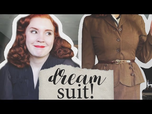 MAJOR Peggy Carter Vibes! || Vintage Thrift Haul & Try-On
