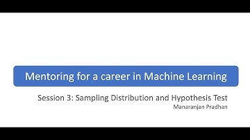 Session 3: Sampling Distribution and Hypothesis Test