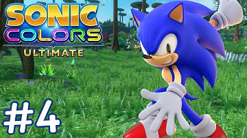 SONIC COLORS: ULTIMATE Walkthrough Gameplay Part 4 - Planet Wisp (Nintendo Switch)