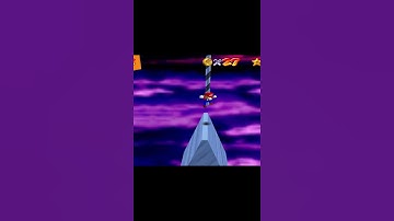 #shorts Funny Pole glitch/:) Bowser in the Sky