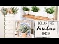 High-End Everyday Farmhouse Decor | Dollar Tree DIYS