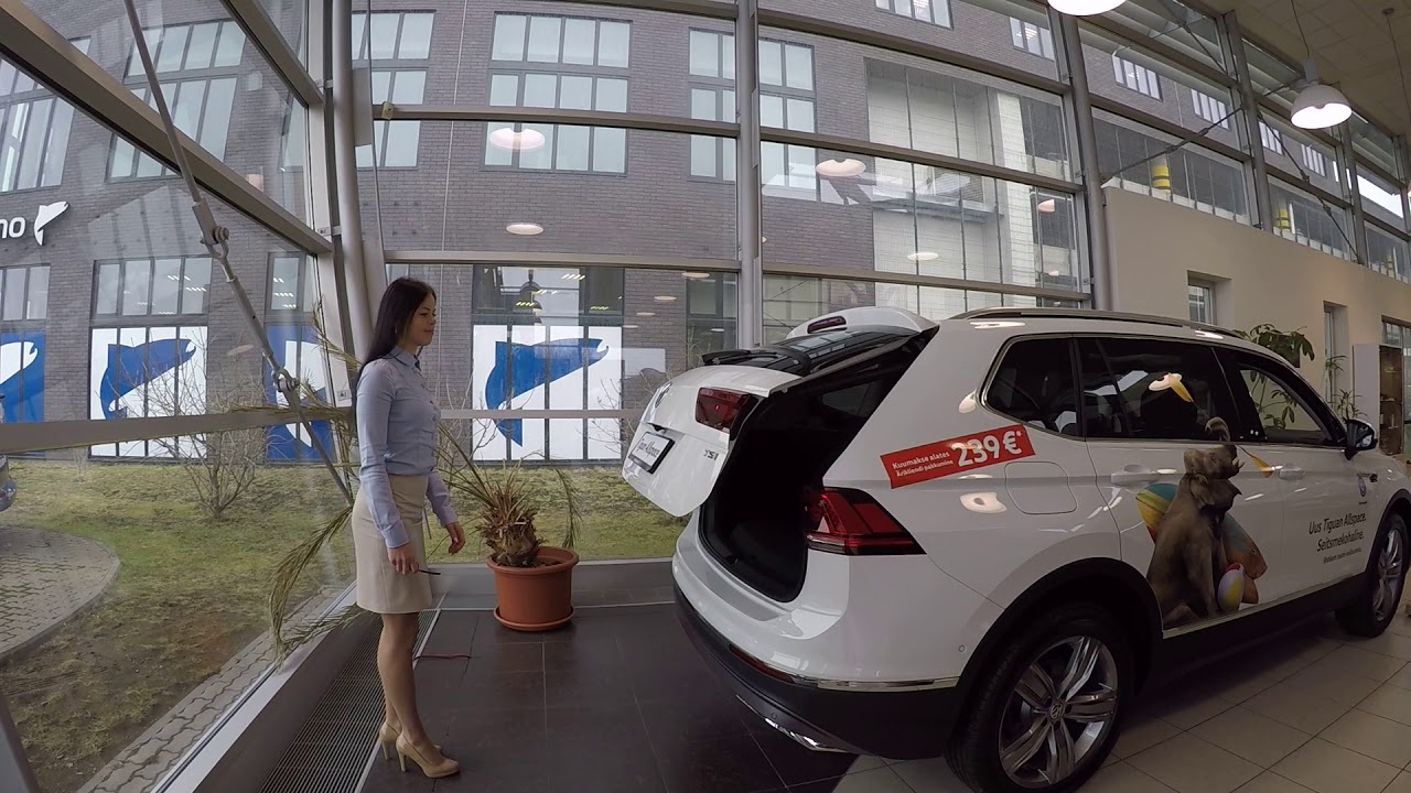 Volkswagen Easy Open on Tiguan Allspace - YouTube