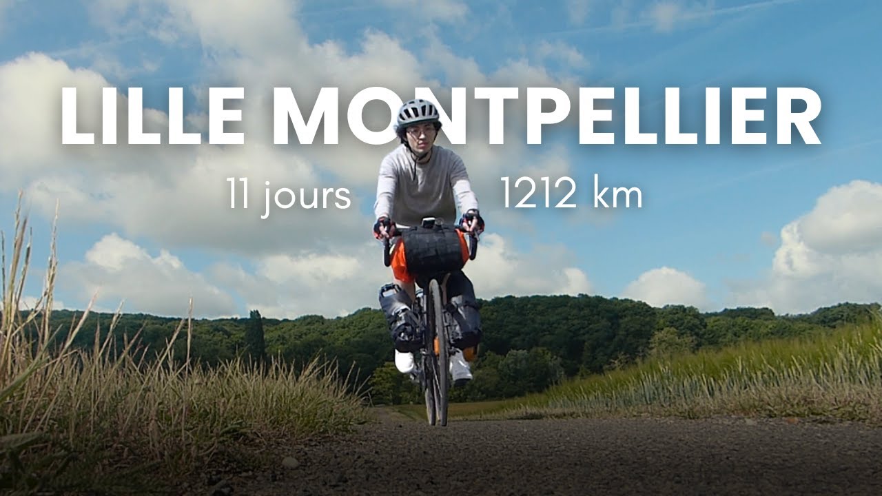 Lille - Montpellier : L'histoire de mon premier voyage à vélo