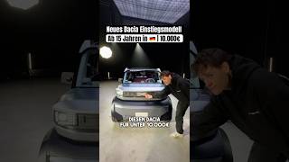 Neuer Dacia ab 15 Jahren in 🇩🇪 | 10.000€