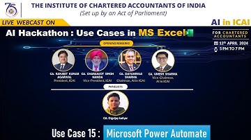 Hackathon 2: Series 1 - Use Case 15 | Microsoft Power Automate | CA Digvijay Katiyar