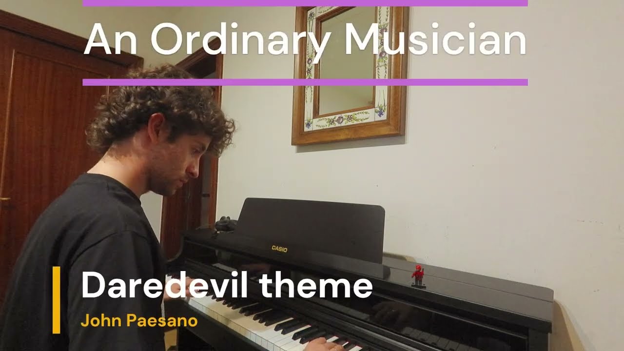 Daredevil theme Piano | An Ordinary Musician