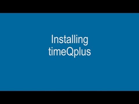 Cara Install Acroprint timeQplus Software
