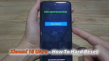 XIAOMI 15 Ultra - How To Hard Reset