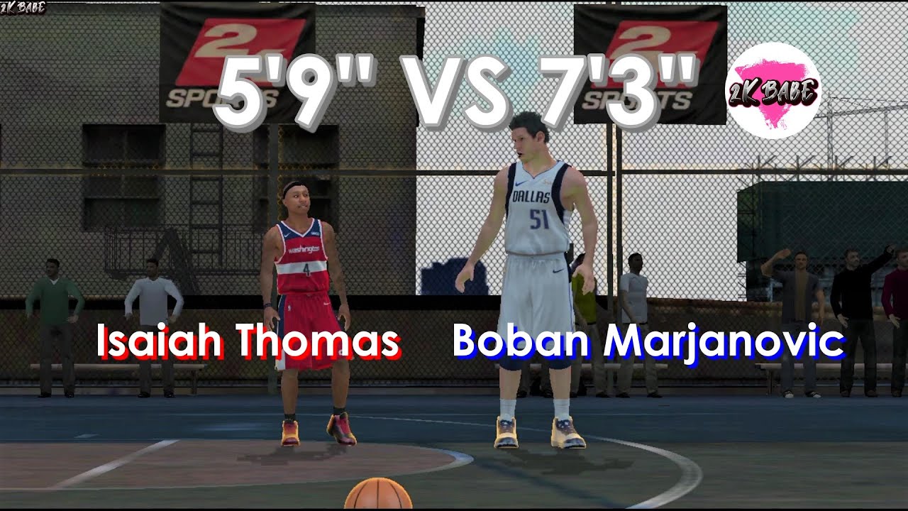 NBA Brasil - Na NBA tem espaço para baixinhos como Isaiah Thomas e para  gigantes como Boban Marjanovic! #NBAStats
