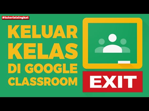 Cara Keluar Dari Kelas di Google Classroom
